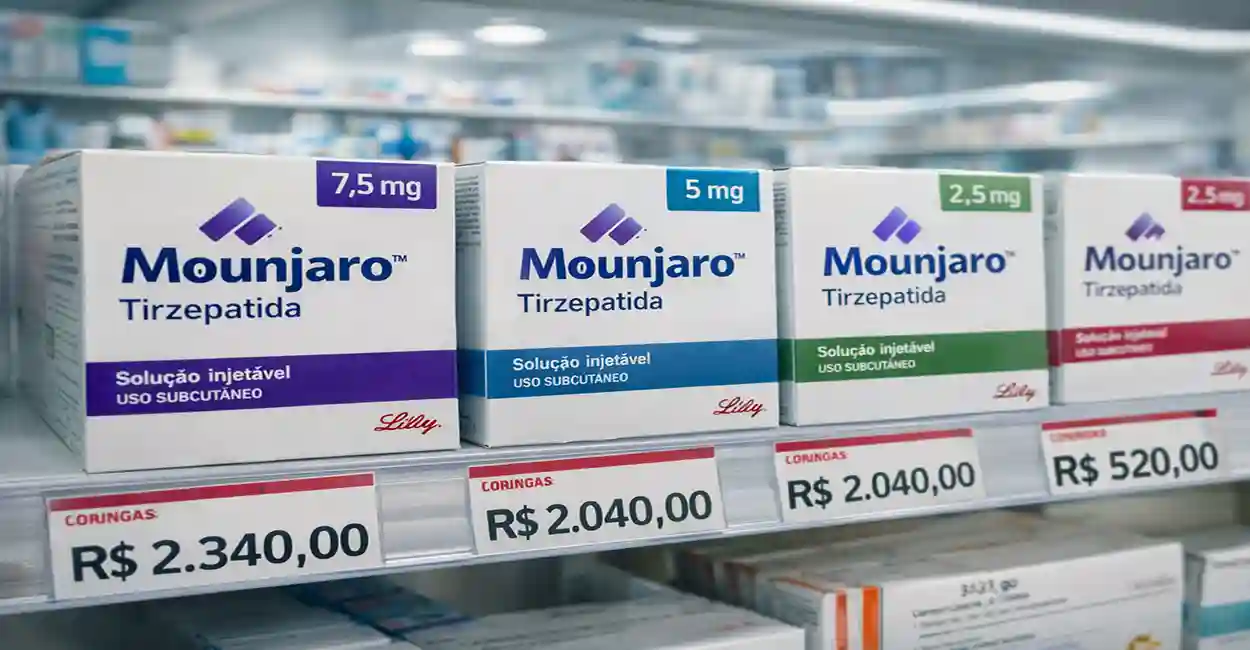 Mounjaro preço 2026: veja quanto custa e onde encontrar mais barato