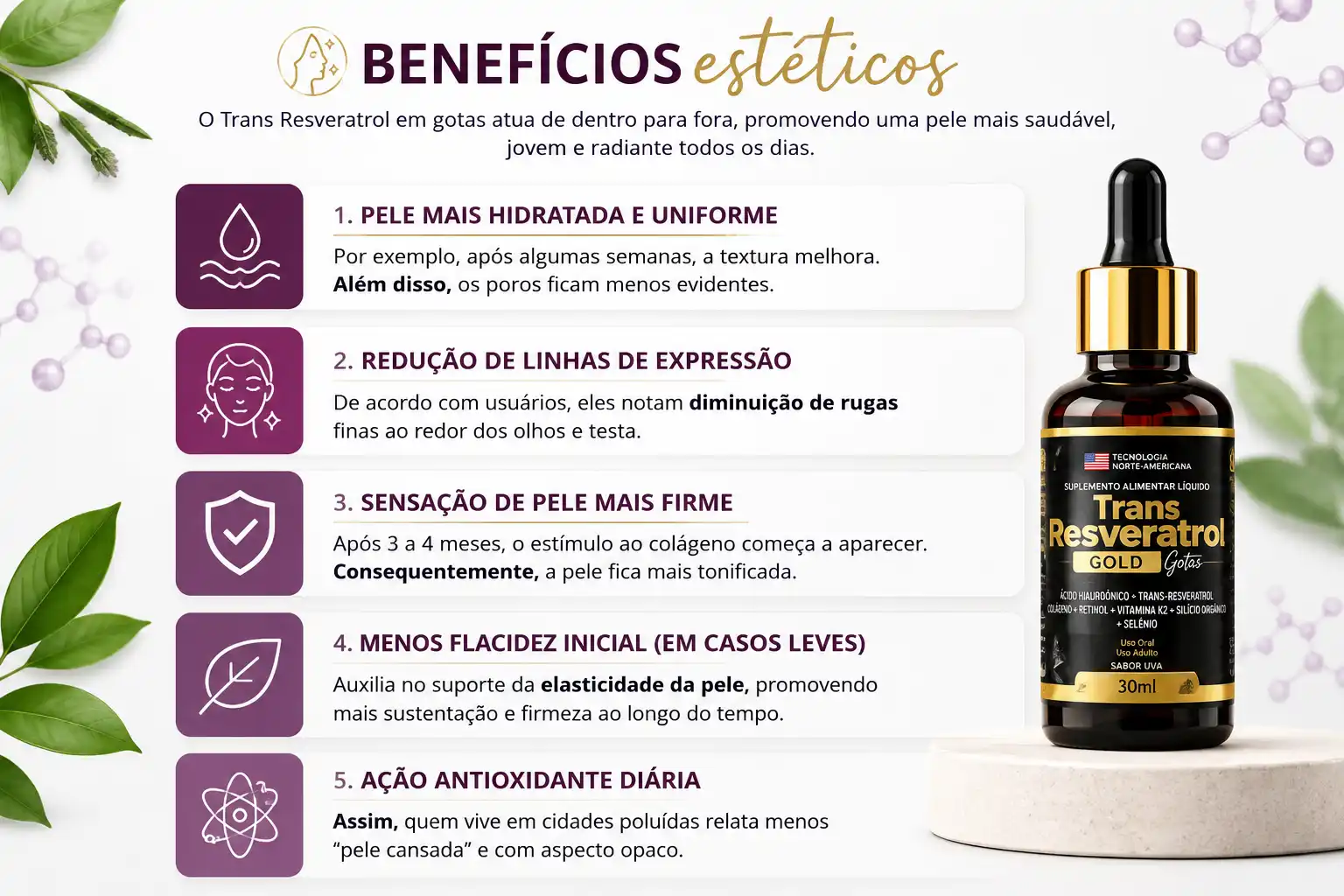 Trans Resveratrol Gotas Vale a Pena? Descubra Tudo Antes de Tomar Sua Decisão